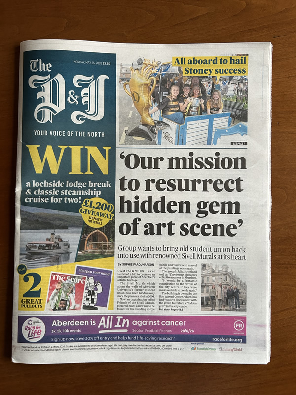 P&J article